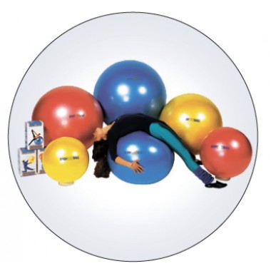 Мяч "Body ball " с BRQ 85 см (красный) ORTO 90.85