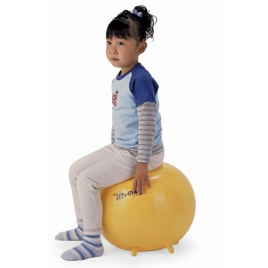 Мяч "Sit 'n' Gym " с BRQ 45 см (желтый) ORTO 89.45