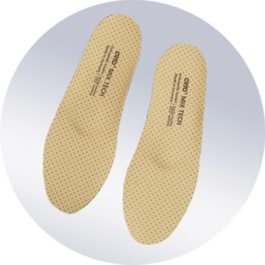 Стельки ортопедические с памятью и покрытием Sahara skin ORTO MIX TECH