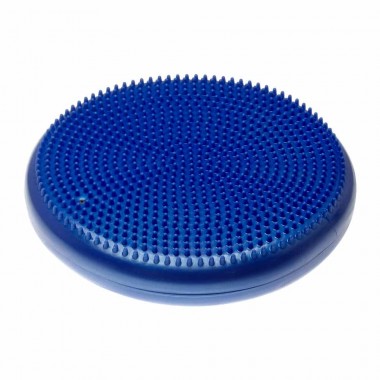 Массажная балансировочная подушка (33х5, синяя) Тривес М-512
